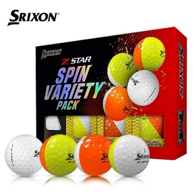 스릭슨 Z-STAR SPIN VARIETY PACK 골프볼