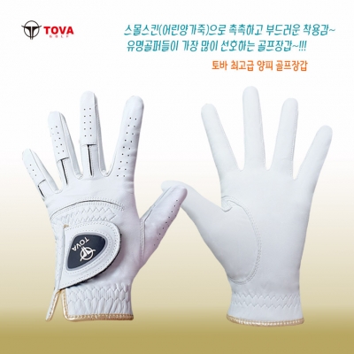 토바 남성 스몰스킨 양피 장갑