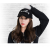 휴스토니 방울자수 블랙 부클캡