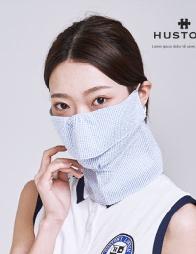 휴스토니 여성 쿨 H2 플러스 지지미 마스크(목가리개형)