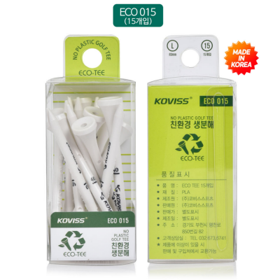 코비스 에코티 ECO 친환경 골프티 015 15개입