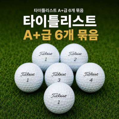 로스트볼 타이틀리스트 6P